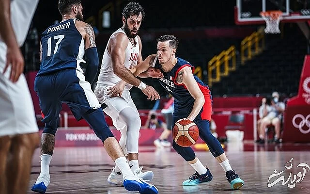 پایان کار بسکتبال ایران در المپیک با باخت مقابل فرانسه